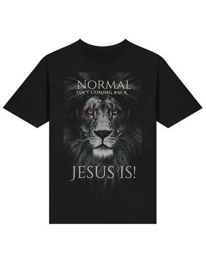 Normal Isn't Coming Back, Jesus Is lion tee